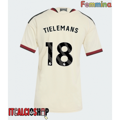Manchester United Youri Tielemans #18 Terza Maglia Femmina 2026-27 Manica Corta